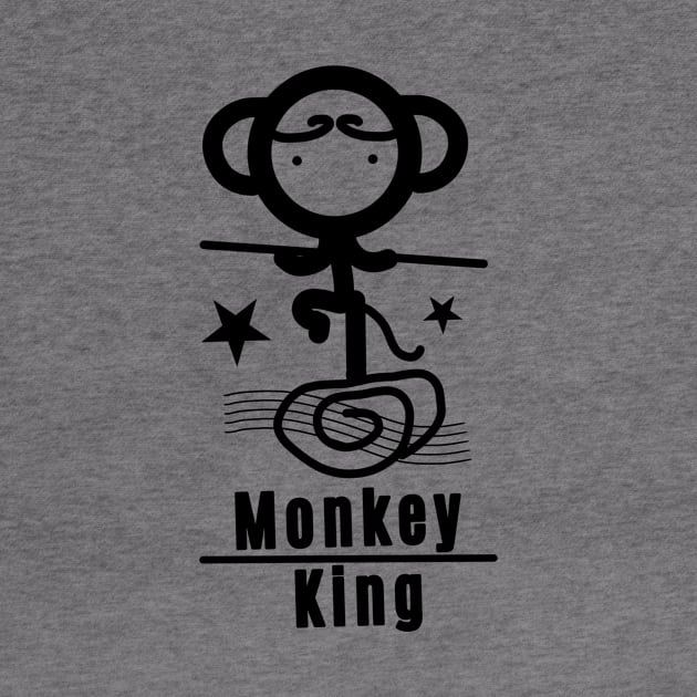 Monkey King - Black by Design Fern